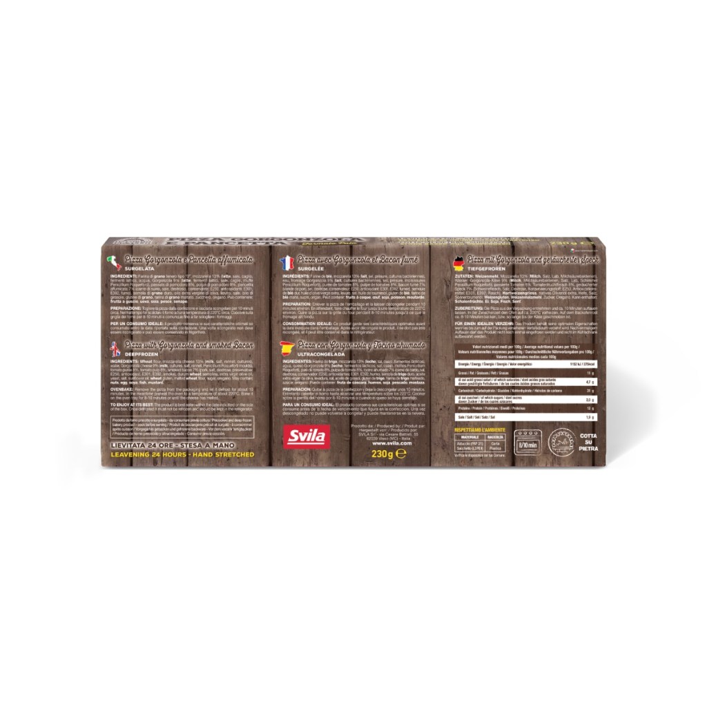 divinepasta product Forno Visso Gorgonzola e Pancetta back shd