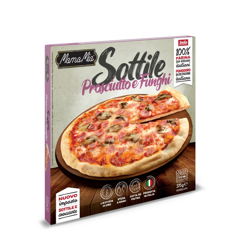 divinepasta product Mama mia sottile proscuitto e funghi Angle shd